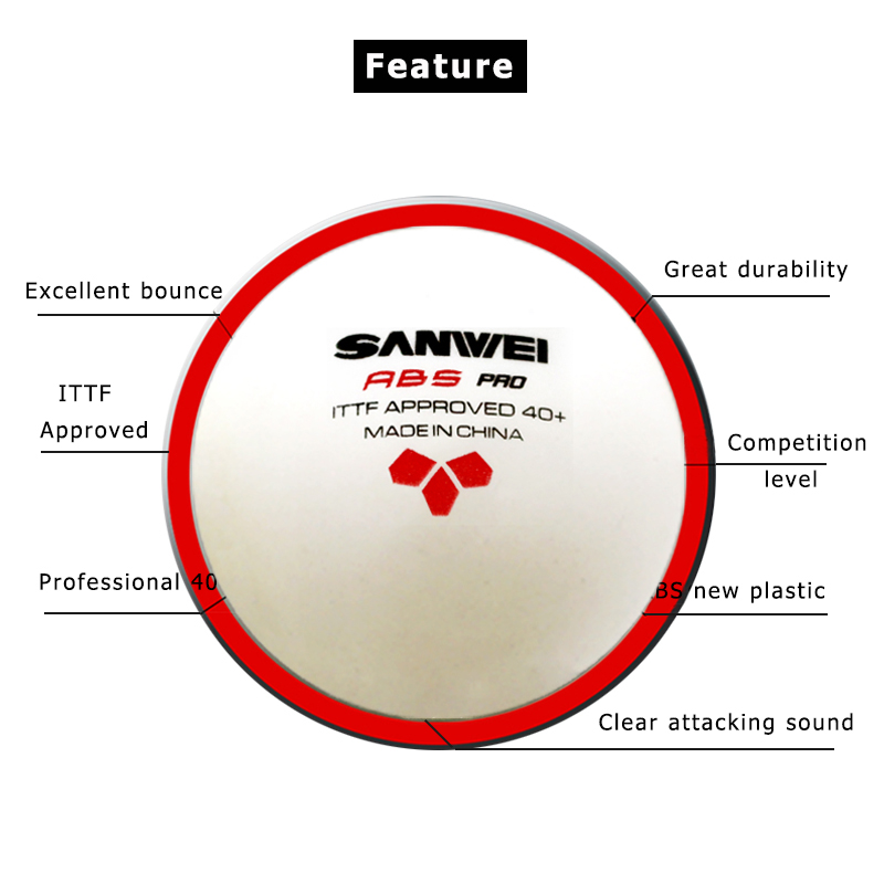 SANWEI ABS PRO 3-Star 40 + mas - Table Tennis Olympics incelemesi ve fiyatı