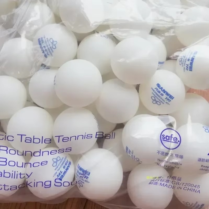 50/100 adet SANWEI TR 3 Yıldız - Table Tennis Olympics incelemesi ve fiyatı